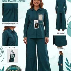 28Pc Luxurious & Premium Dart Fitting Cord-Set with Palazzo an Attractive look